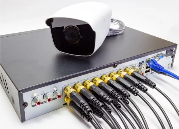 NVR, DVR cameras installation